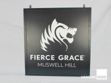 fierce grace hanging sign
