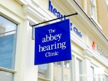 abbey hearing shop sign