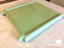 blank fibreglass green